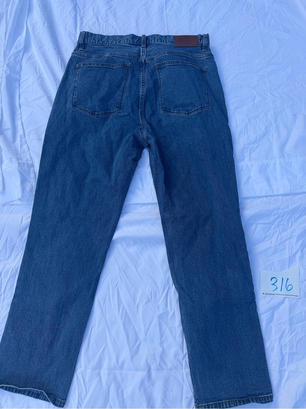 Ralph Lauren Men's Deep Indigo Straight Jeans
